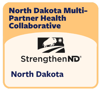 North Dakota Multi-Partner Health Collaborative Catalyst Award card, North Dakota